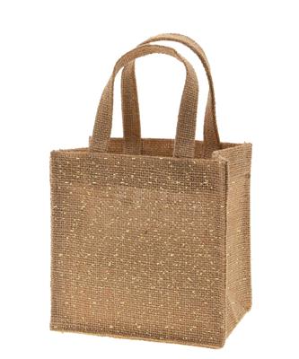 Borsa Juta Lurex Colore Naturale