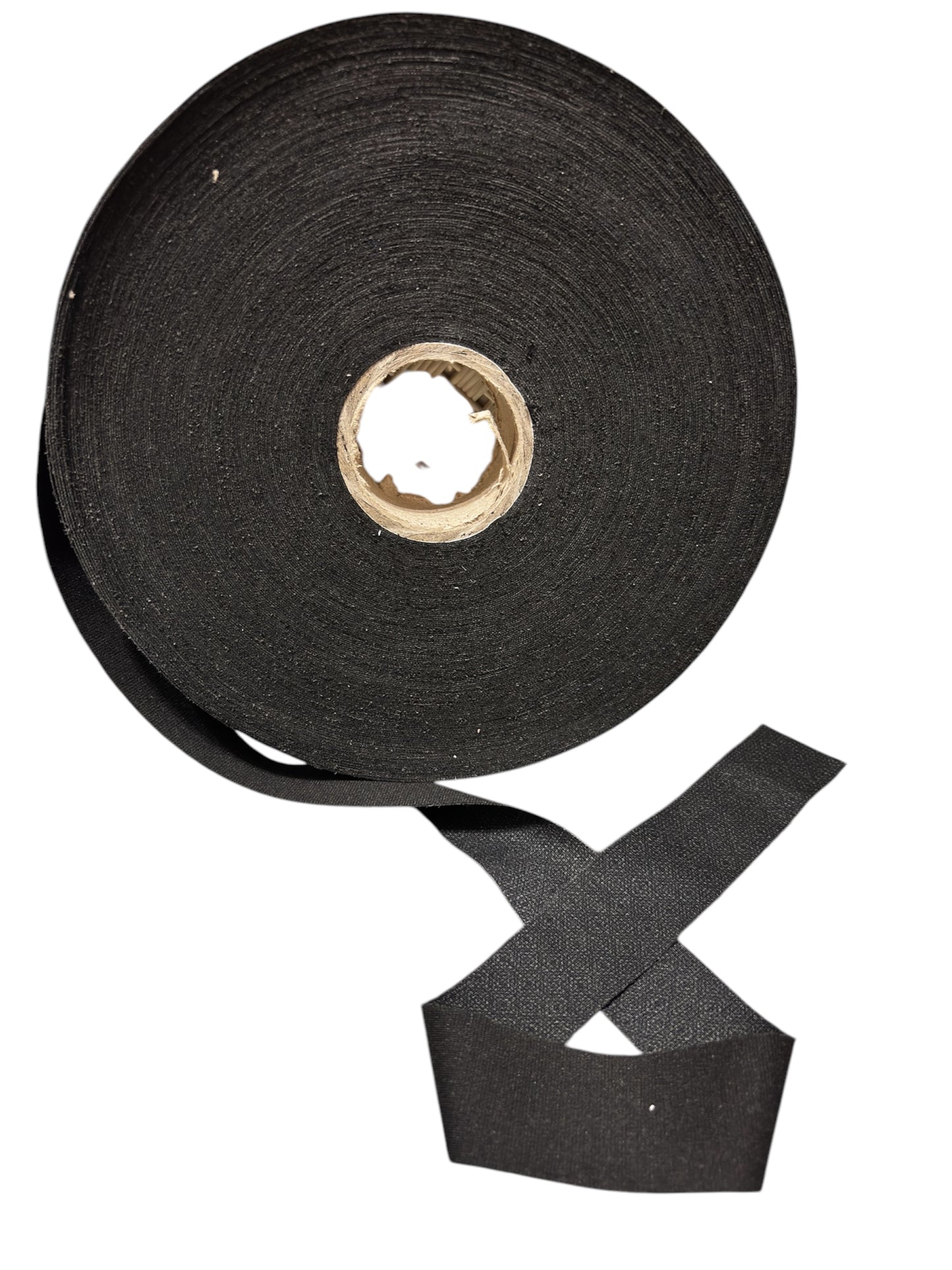 Fettuccia "Pizza" Lycra Nero Decorata con Piccoli Rombi 610 grammi