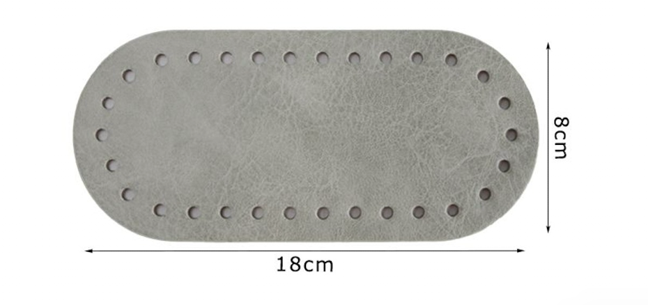 Fondo per Borse 18x8 cm Base in Ecopelle