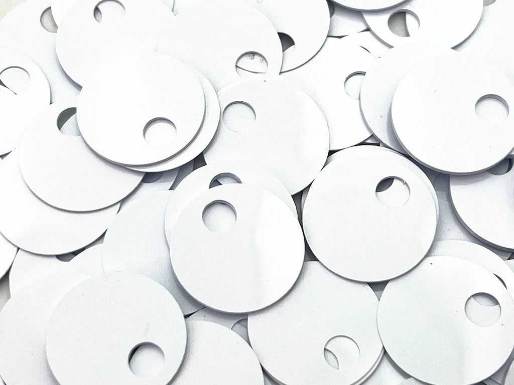 Paillettes Lisce per Borse e Creazioni - Misura ⌀ 2,5 - pacco da 20g con  100 pz CIRCA