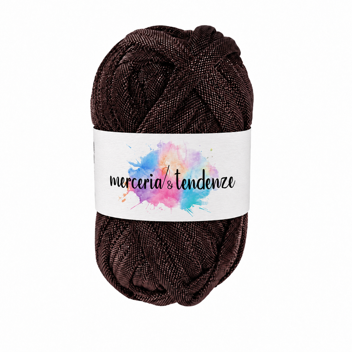 Fettuccia Chic Bordeaux 17735-10 con etichetta Merceria & Tendenze acquerello