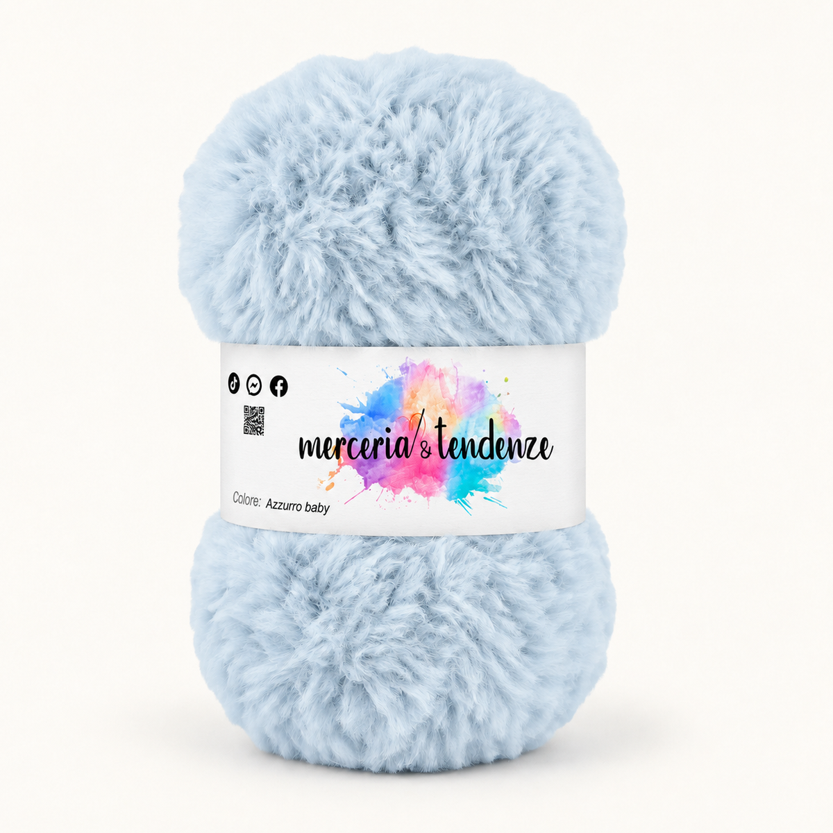 Filato Pelliccia Soft - Azzurro baby