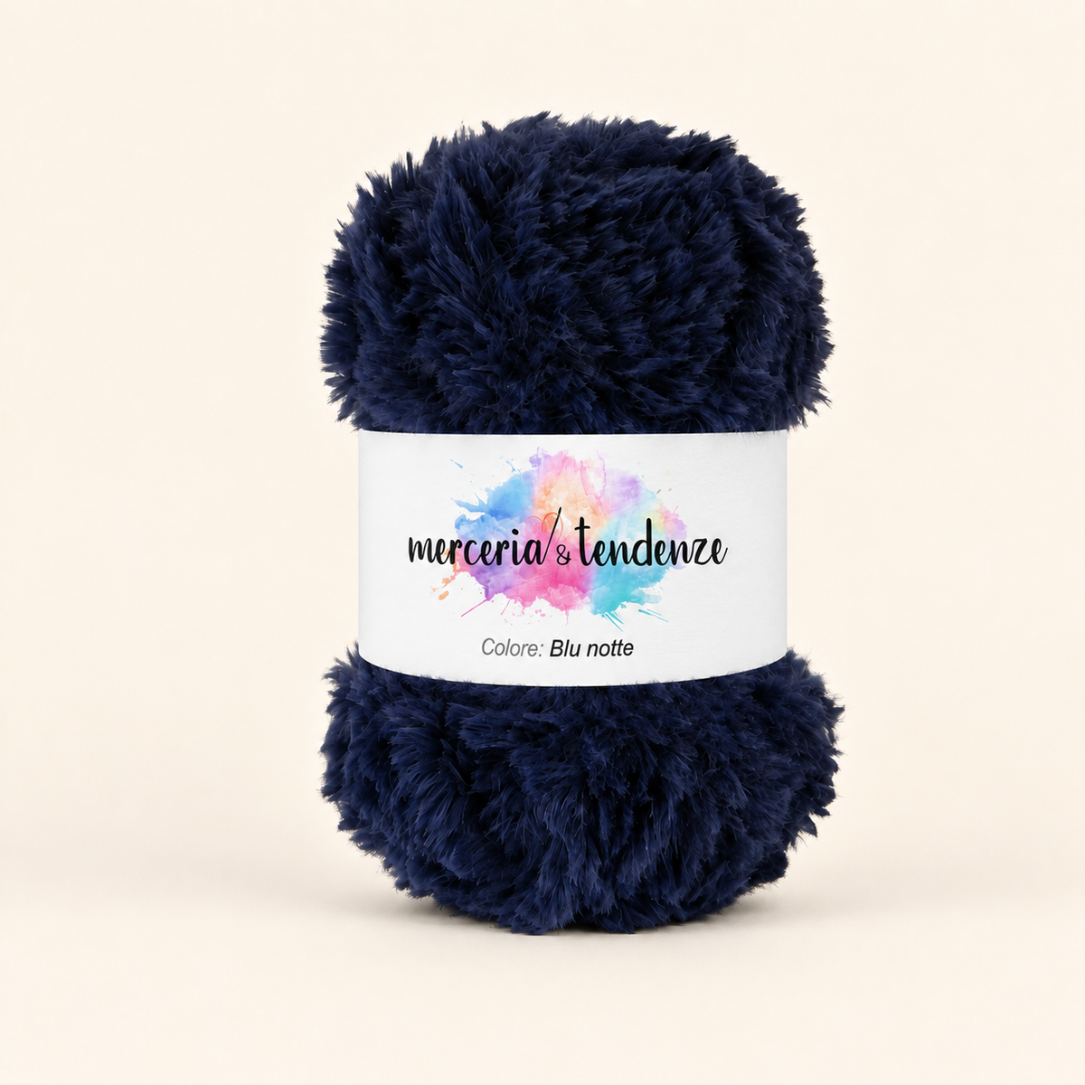 Filato Pelliccia Soft - Blu notte