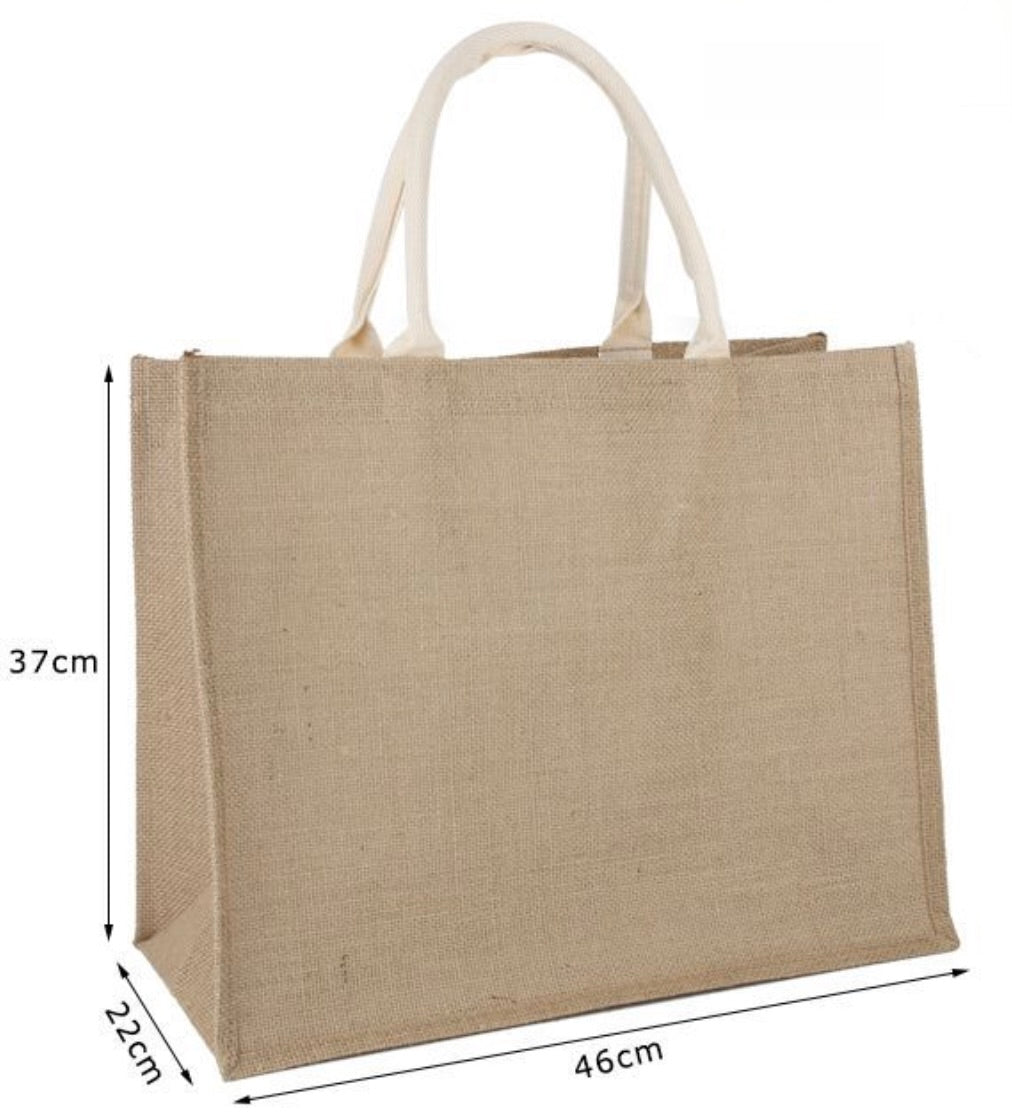 Borsa Juta Naturale