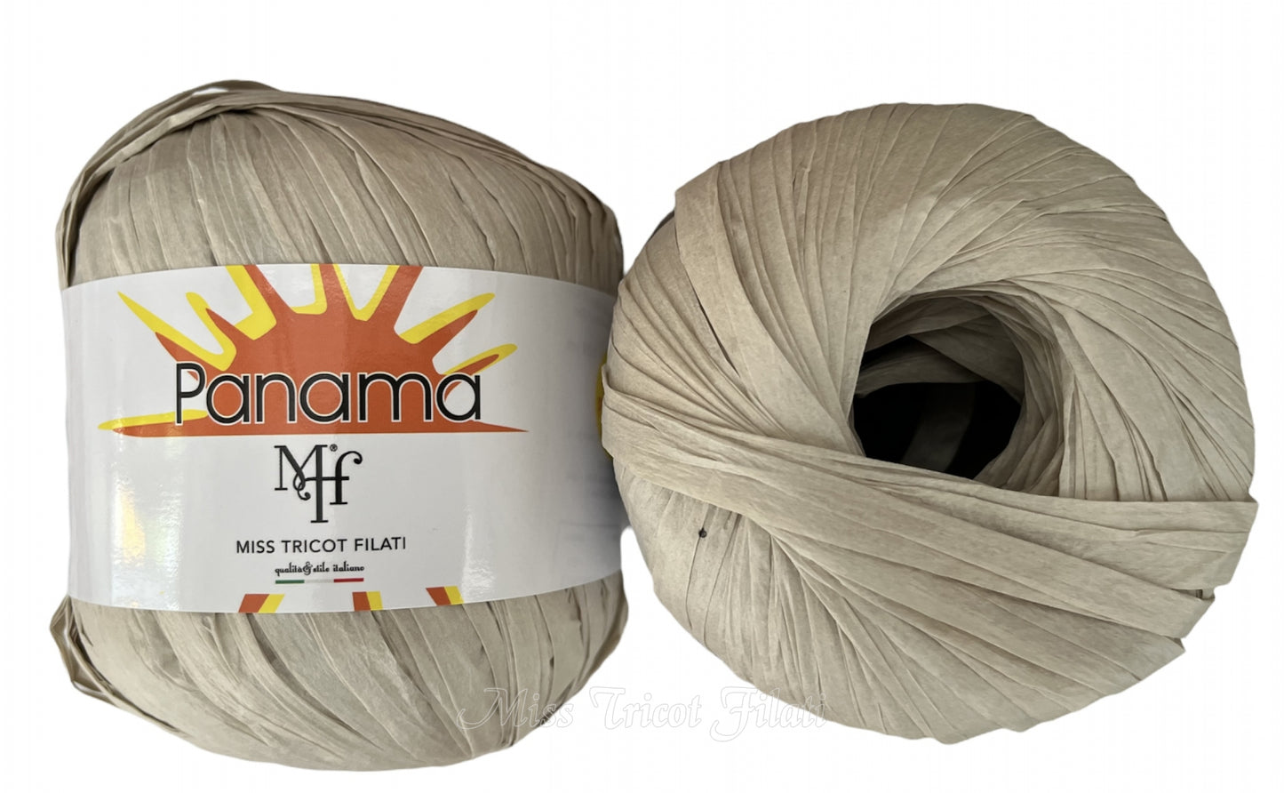 Rafia Panama 50g 100m - Viscosa Legno