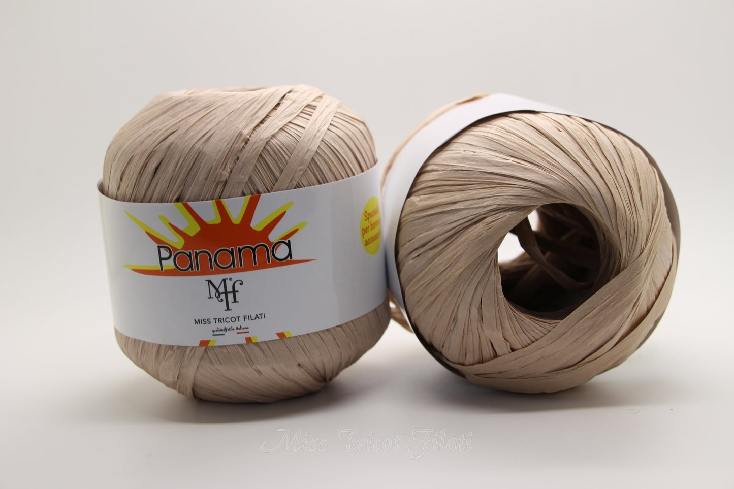Rafia Panama 50g 100m - Viscosa Legno