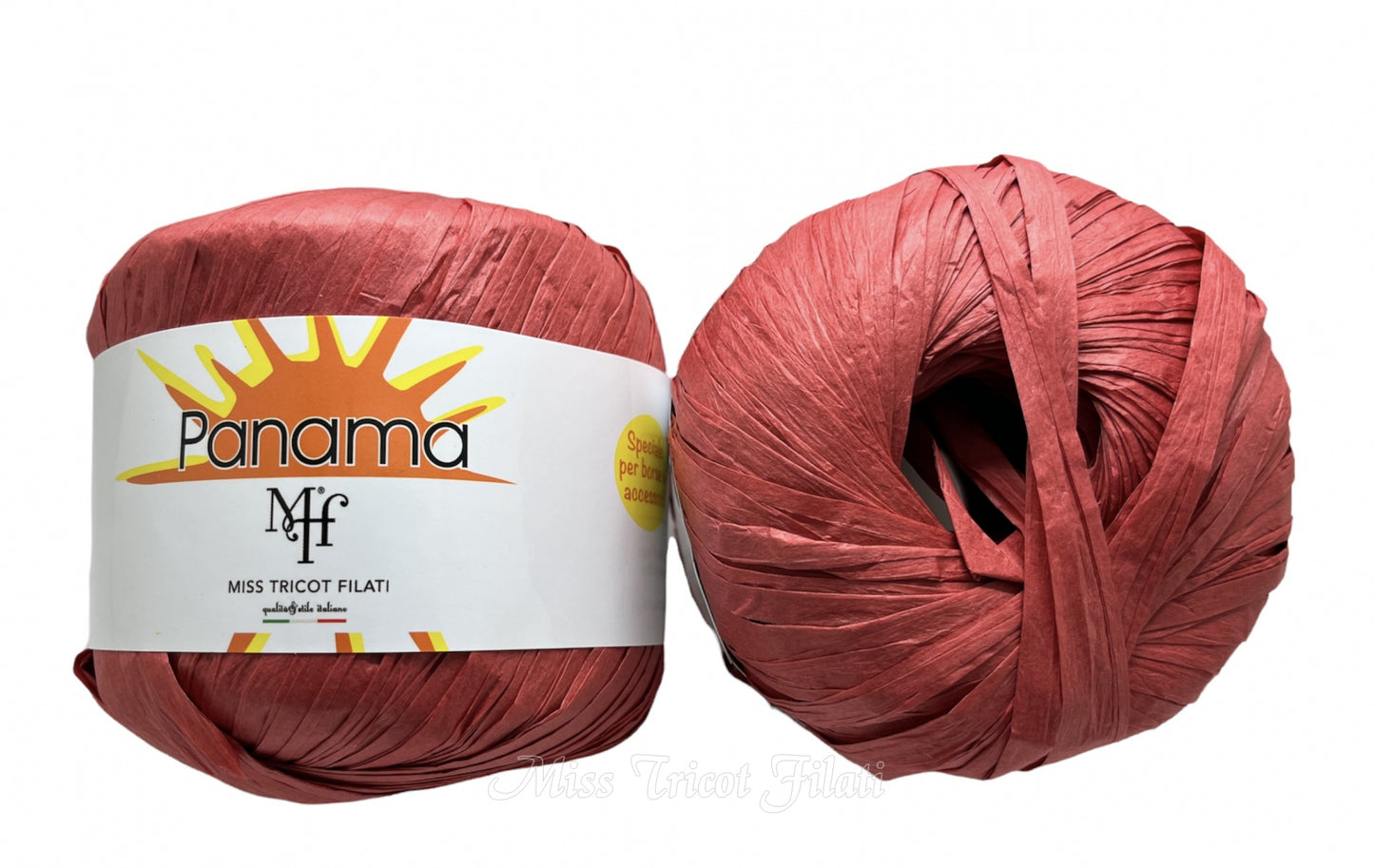 Rafia Panama 50g 100m - Viscosa Legno