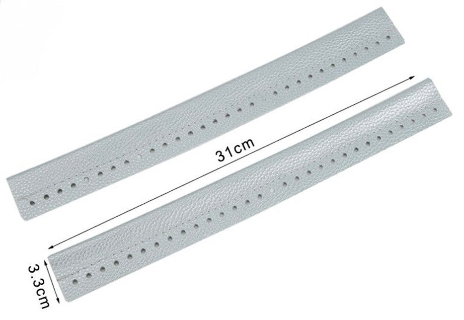 Copri Clutch 31 cm con Fori 2pz – Manico Rivestito per Borse  (Vari Colori)