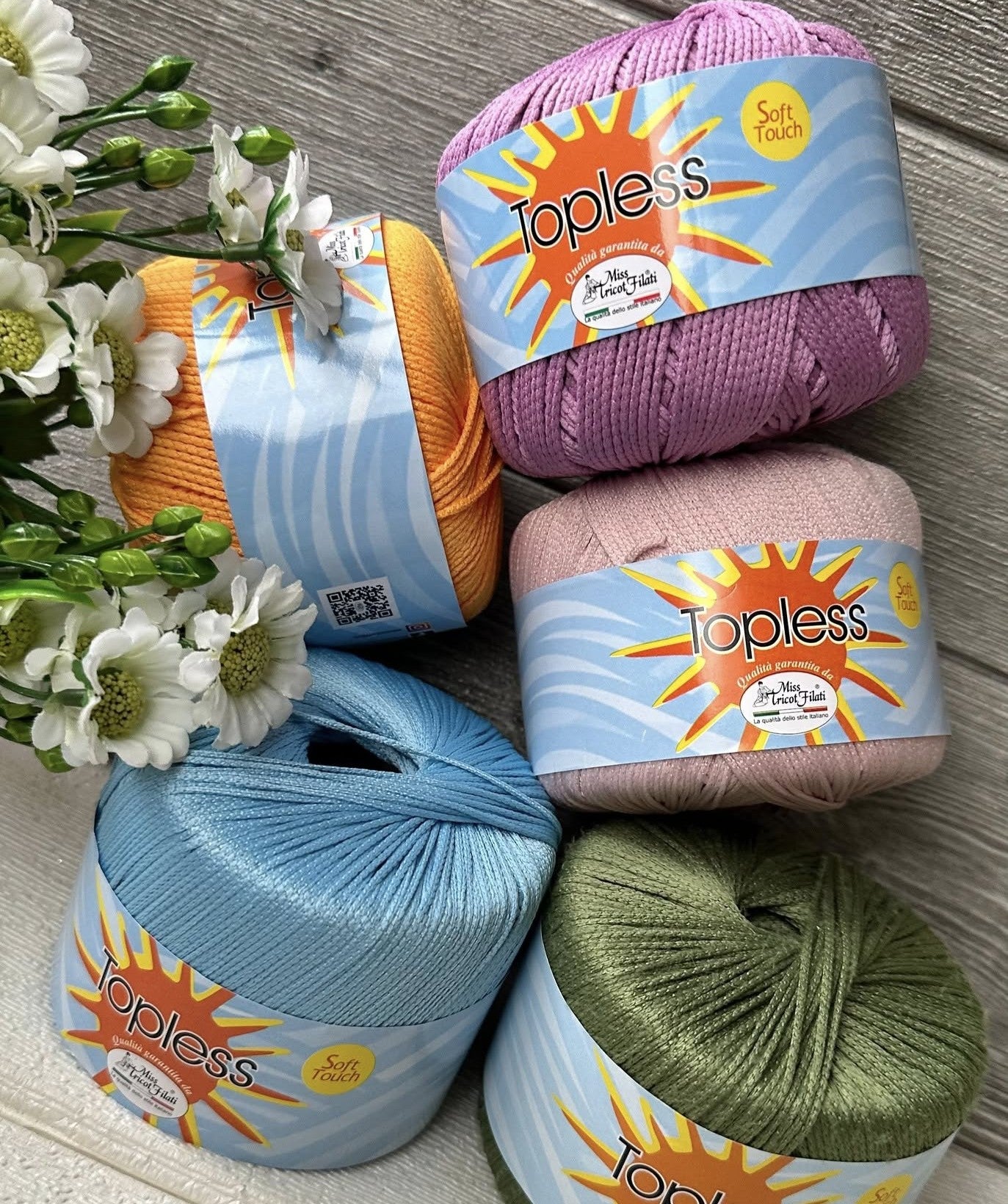 Stretch Yarn for Swimwear (Happyfil) 50g and 125m
