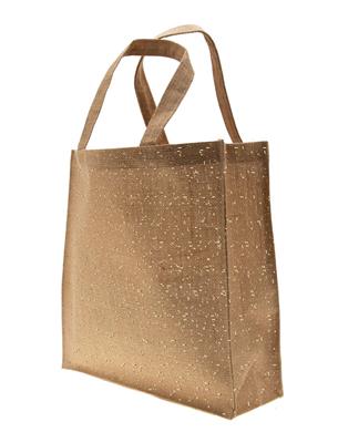 Borsa Juta Lurex Colore Naturale