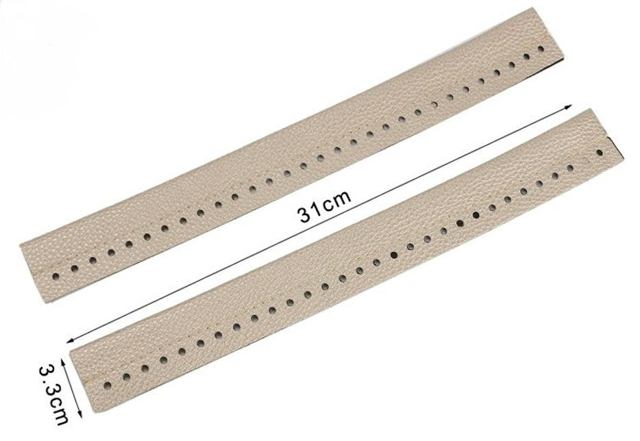 Copri Clutch 31 cm con Fori 2pz – Manico Rivestito per Borse  (Vari Colori)