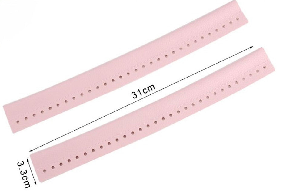 Copri Clutch 31 cm con Fori 2pz – Manico Rivestito per Borse  (Vari Colori)