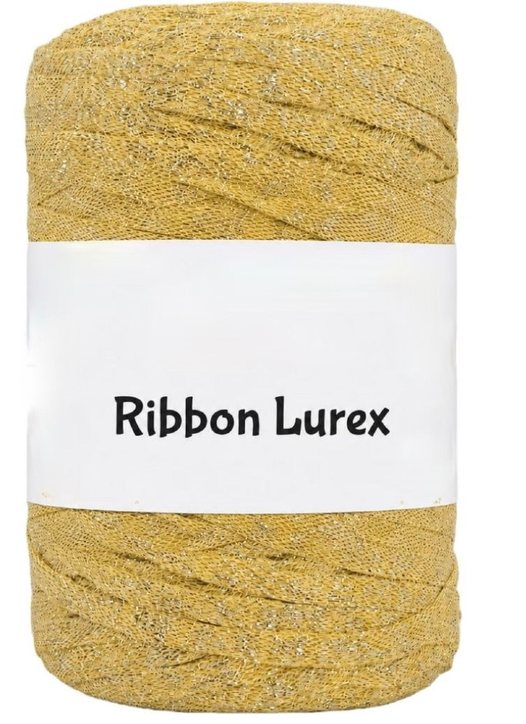 Fettuccia piatta Ribbon Lurex 250g – Fettuccia Lurex Brillante per Borse e Accessori Handmade
