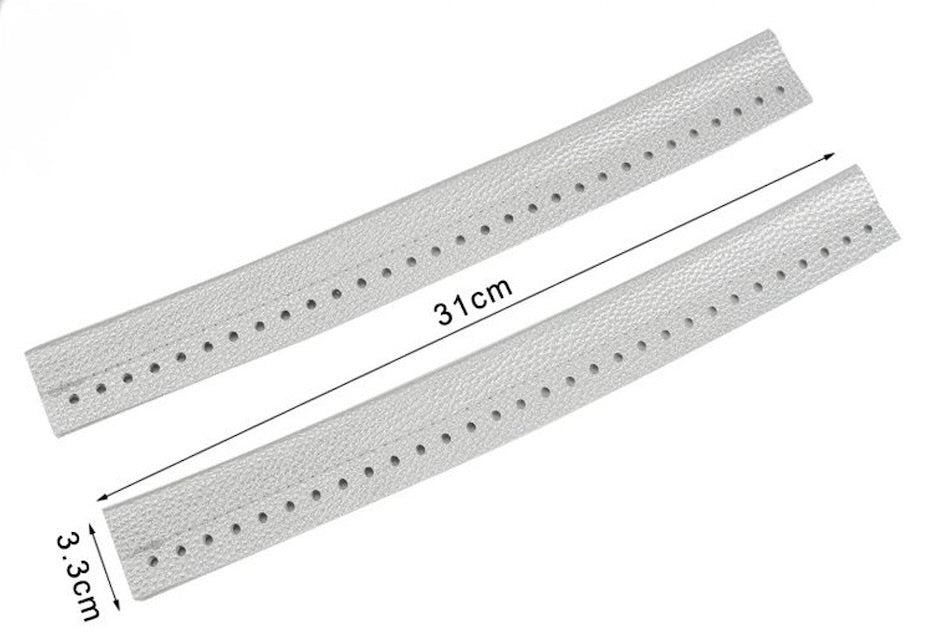 Copri Clutch 31 cm con Fori 2pz – Manico Rivestito per Borse  (Vari Colori)