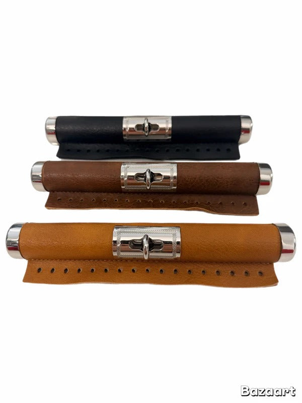Chiusura per pochette RIVESTITA in ecopelle