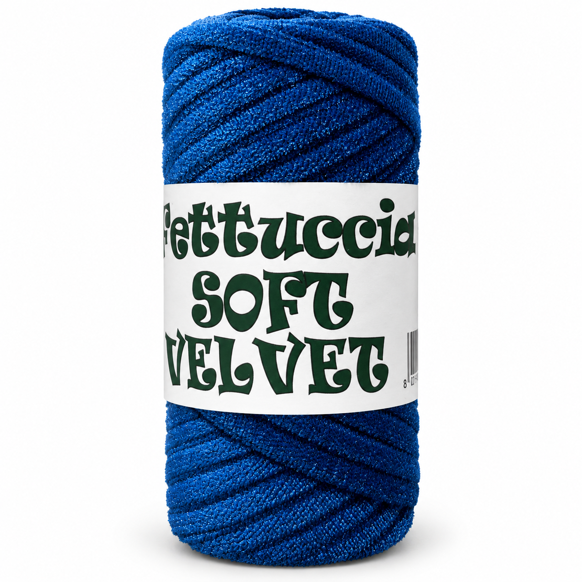 Fettuccia Soft Velvet – Fettuccia Effetto Velluto per Borse e Accessori Uncinetto  92% Poliestere – 8% Elastan | 200g – 42m circa
