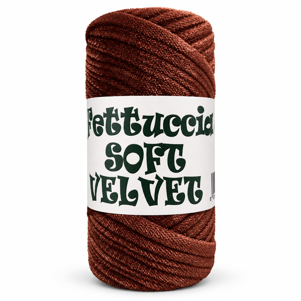 Fettuccia Soft Velvet – Fettuccia Effetto Velluto per Borse e Accessori Uncinetto  92% Poliestere – 8% Elastan | 200g – 42m circa