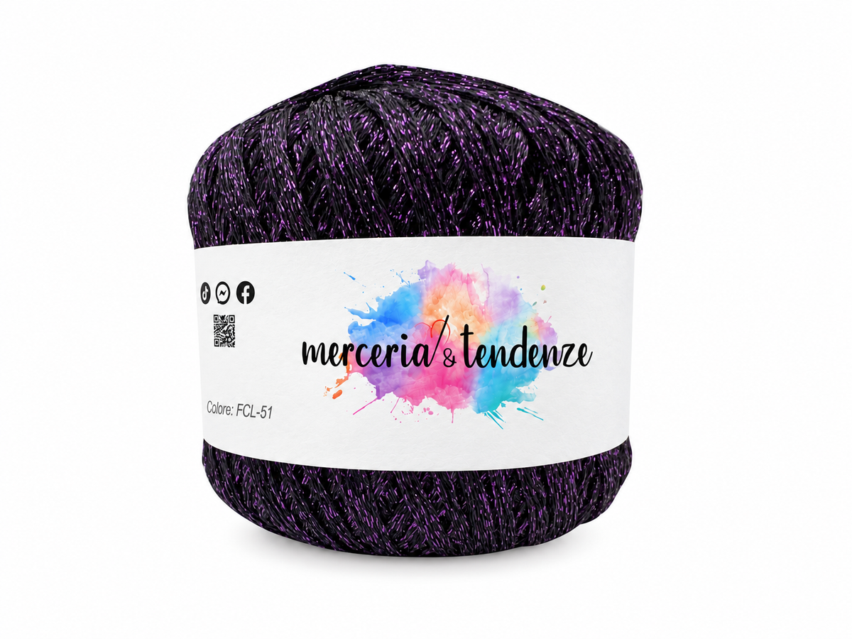 Catenella Lurex 25 grammi 265 metri Merceria & Tendenze