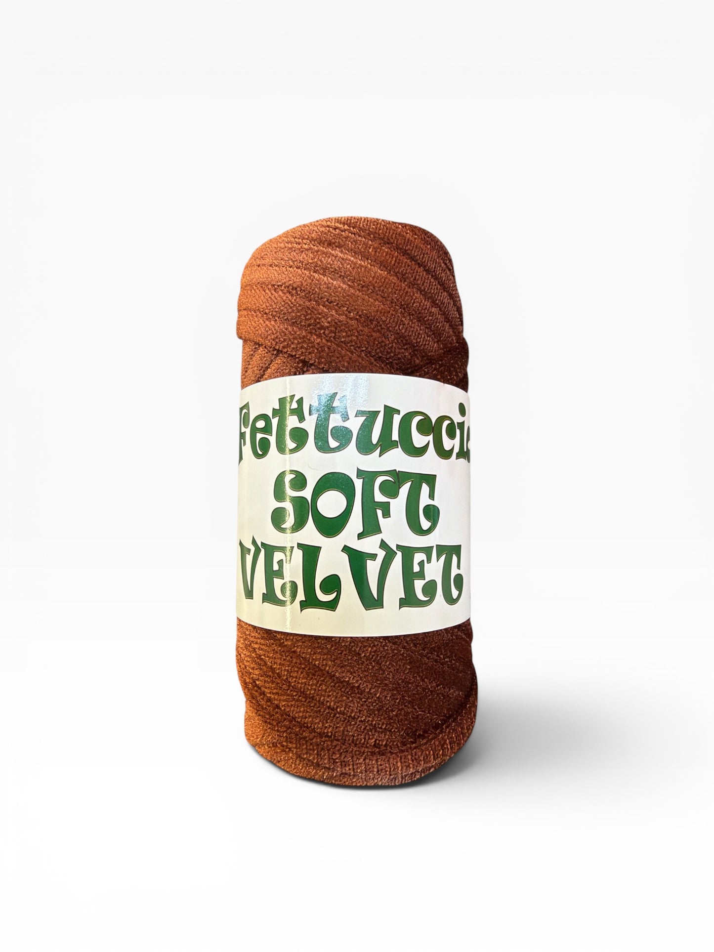 Fettuccia Soft Velvet – Fettuccia Effetto Velluto per Borse e Accessori Uncinetto  92% Poliestere – 8% Elastan | 200g – 42m circa | Ferri 7-9 / Uncinetto 10-12
