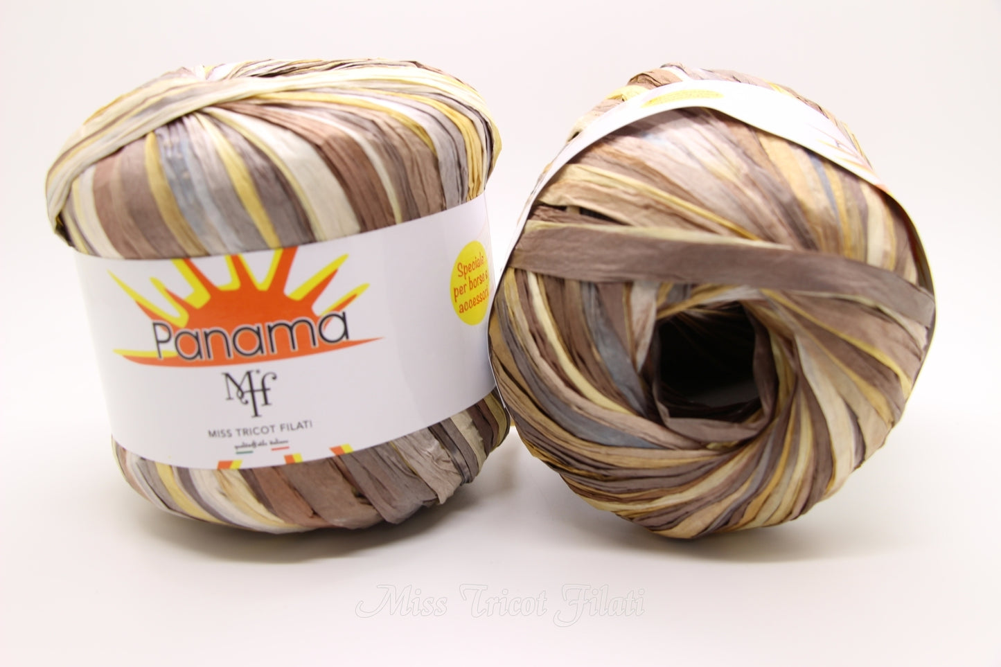 Rafia Panama 50g 100m - Viscosa Legno