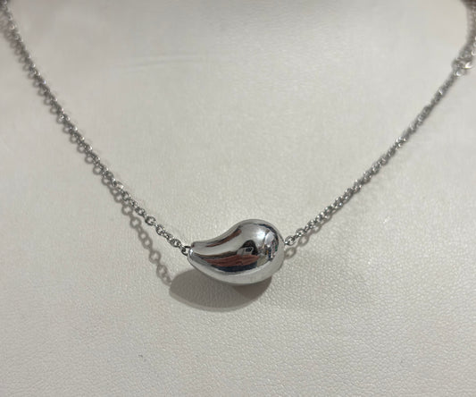 Steel Bracelet with Drop