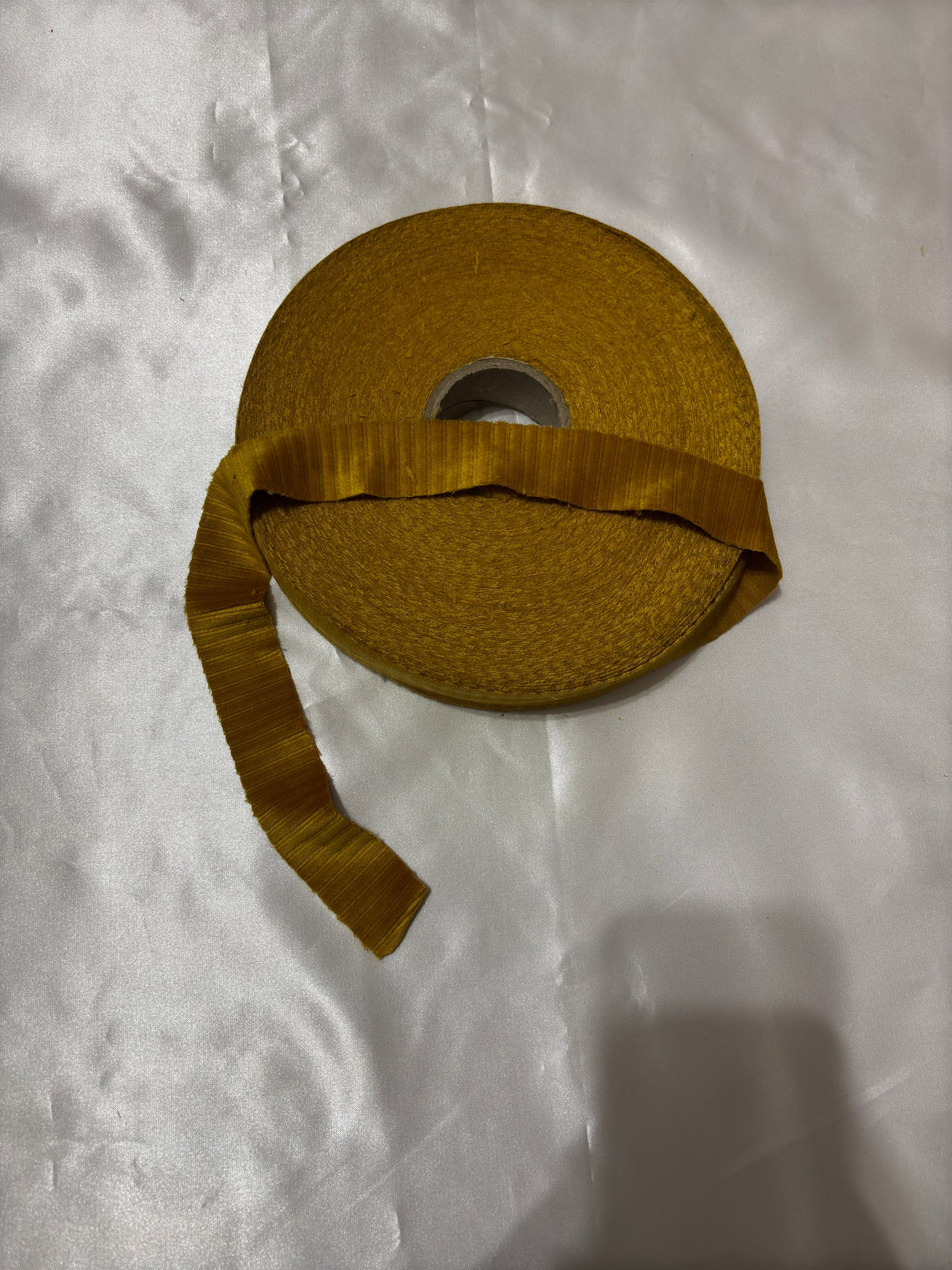Fettuccia Velluto a Costine Giallo Oro 370 Grammi