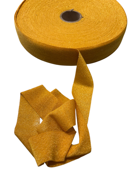 Gold Lurex Pizza Ribbon 350g