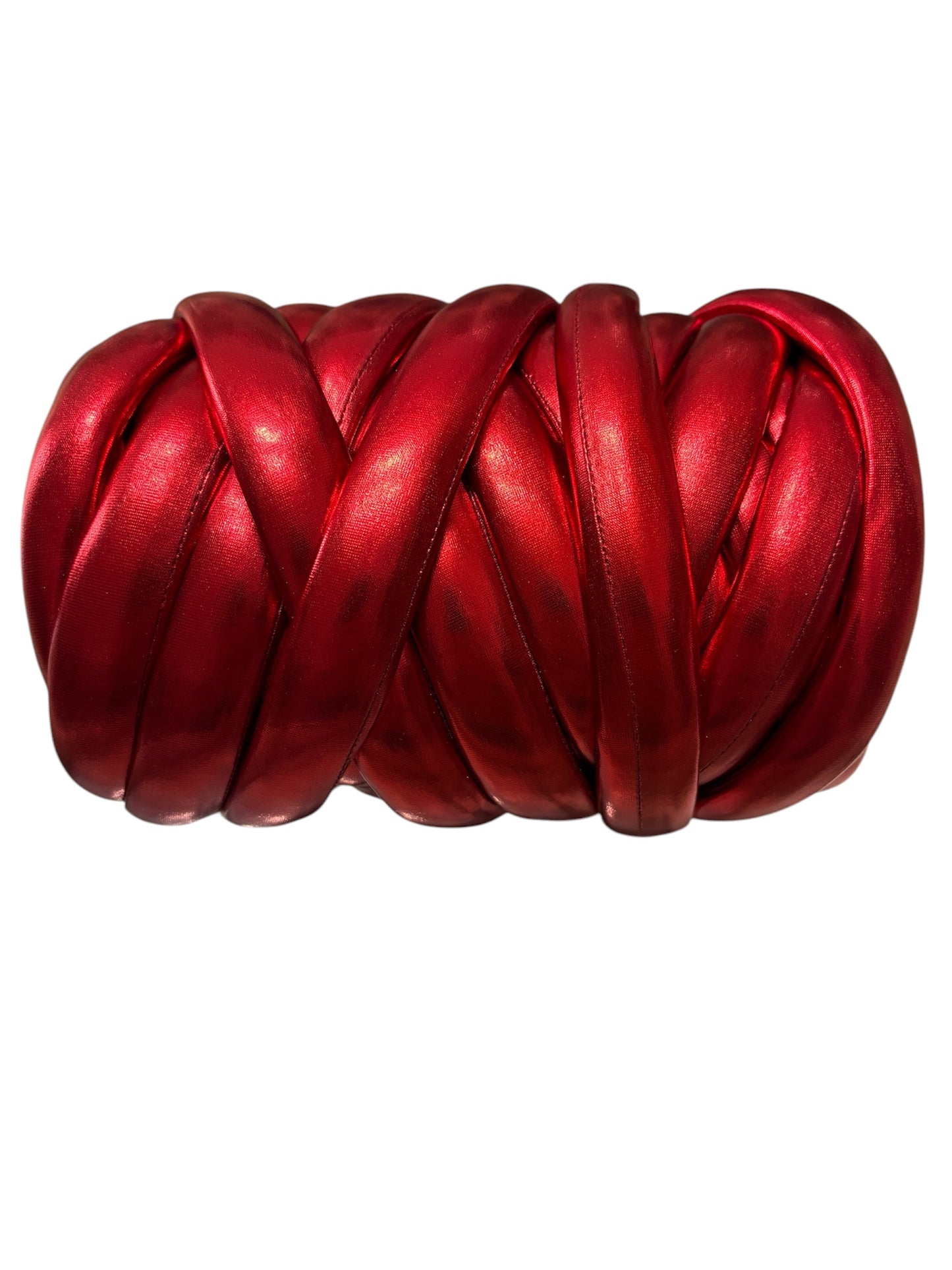 Filo Grosso Effetto Metallizzato(Marshmallow) per la creazione di borse 500g