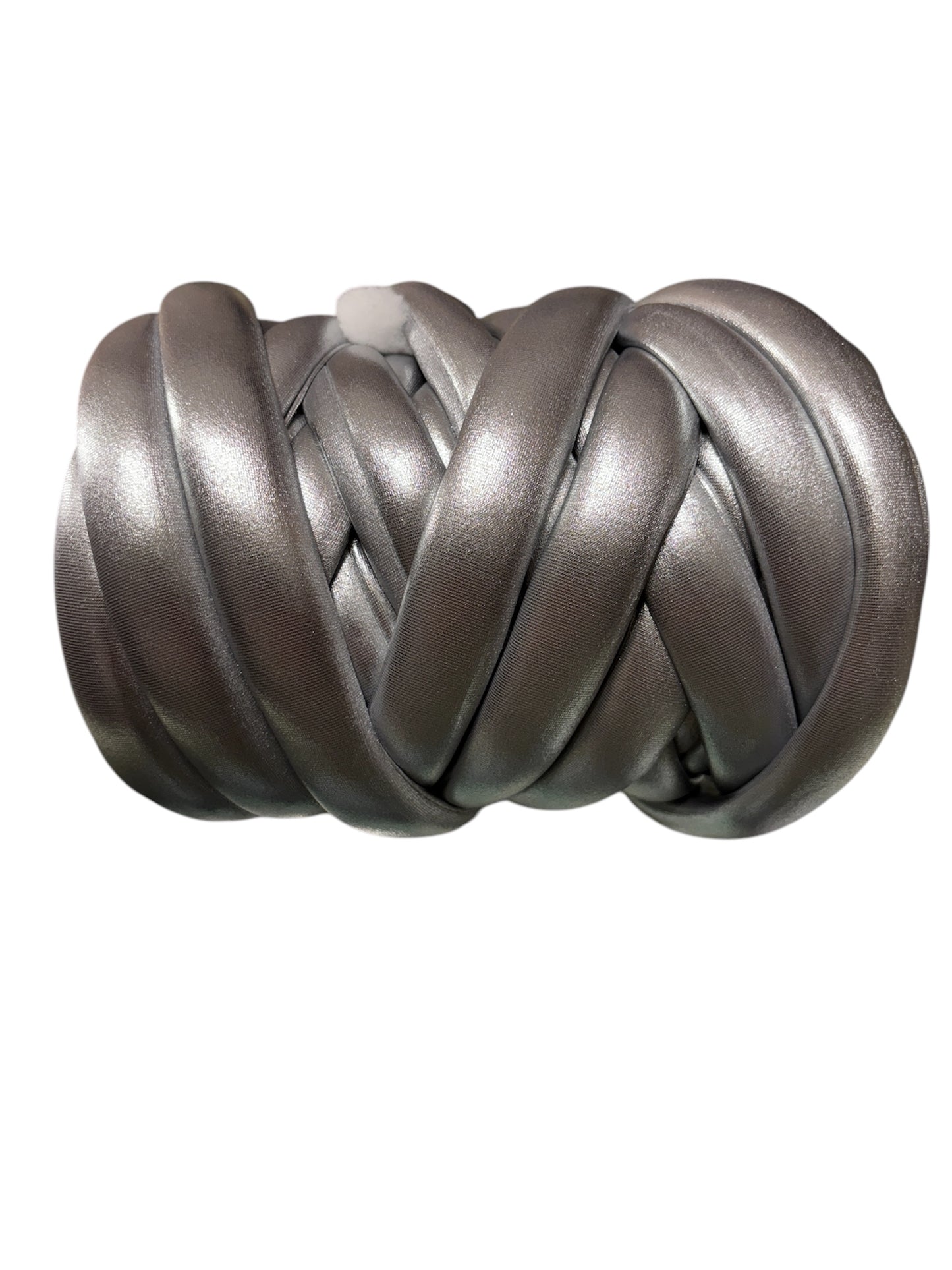Filo Grosso Effetto Metallizzato(Marshmallow) per la creazione di borse 500g