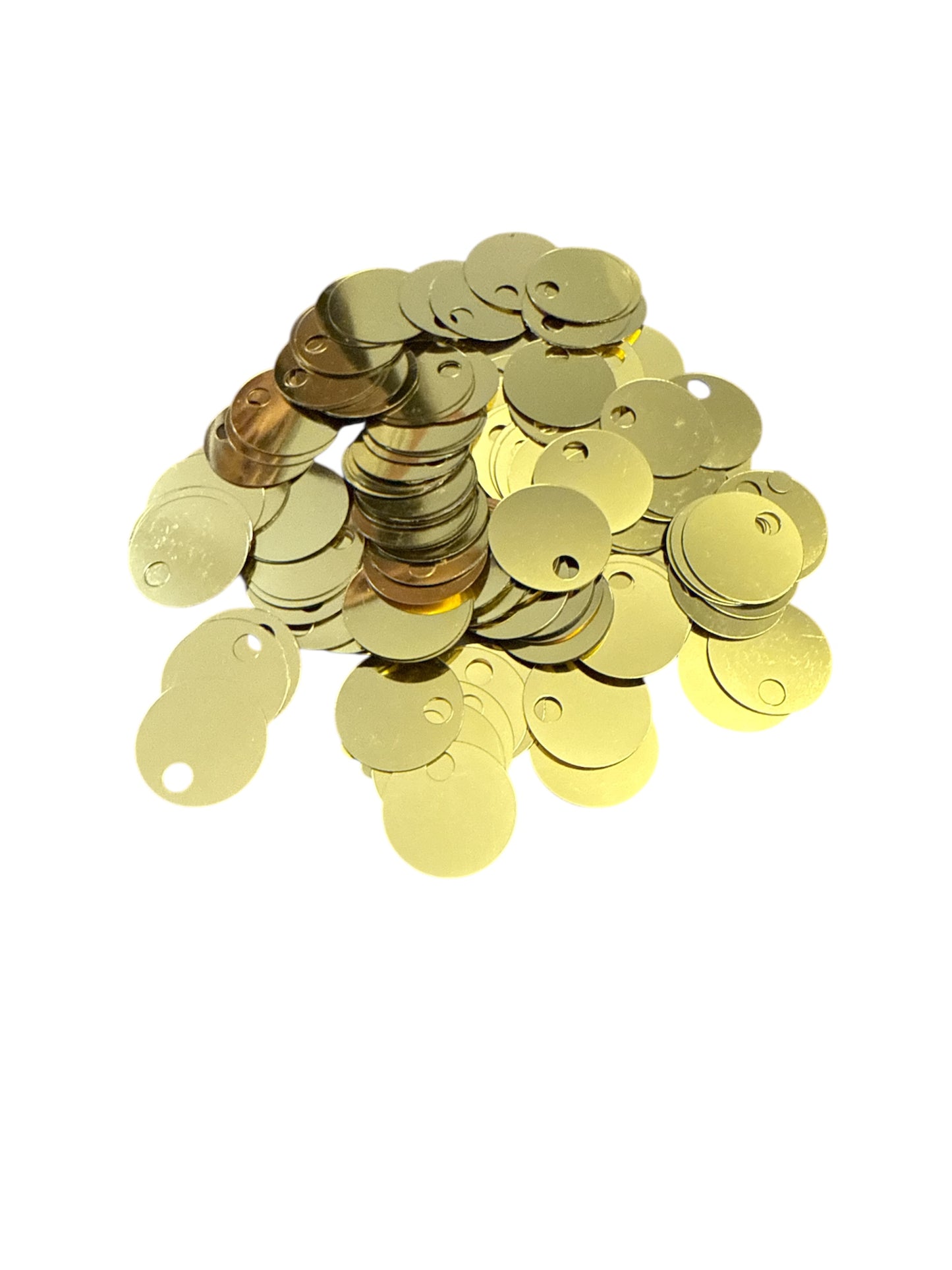 Paillettes Lisce per Borse e Creazioni - Misura ⌀ 2,5 - pacco da 20g con  100 pz CIRCA