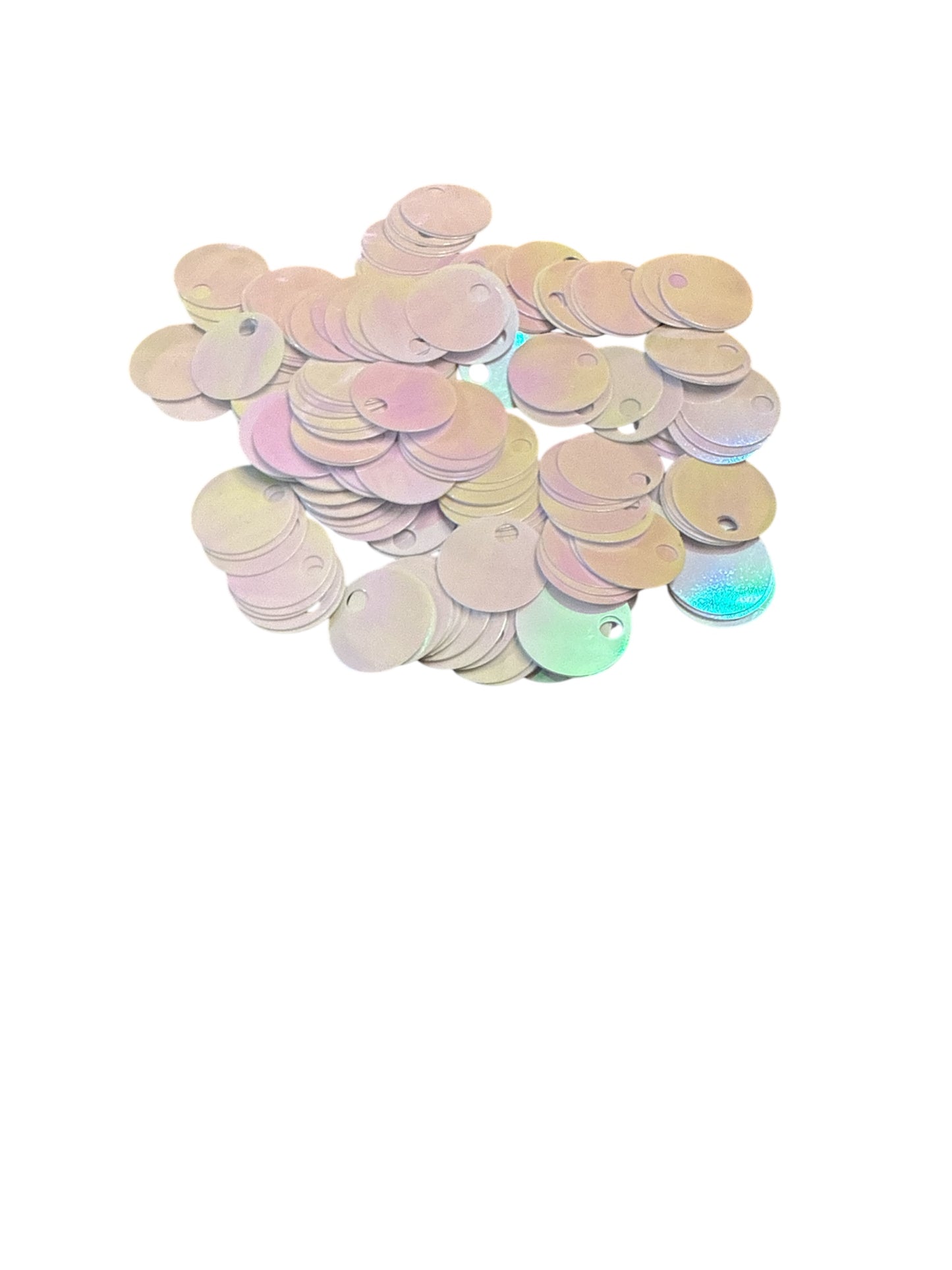 Paillettes Lisce per Borse e Creazioni - Misura ⌀ 2,5 - pacco da 20g con  100 pz CIRCA