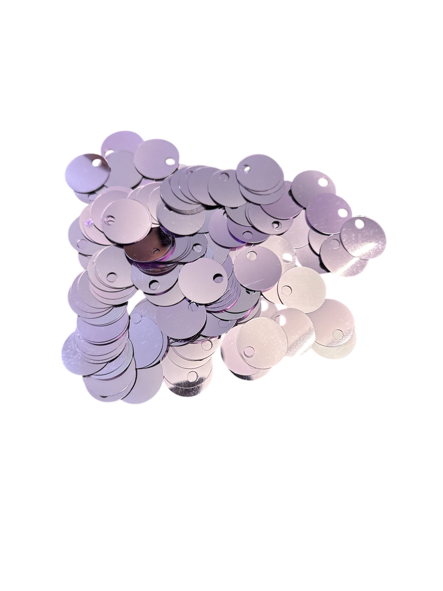 Paillettes Lisce per Borse e Creazioni - Misura ⌀ 2,5 - pacco da 20g con  100 pz CIRCA