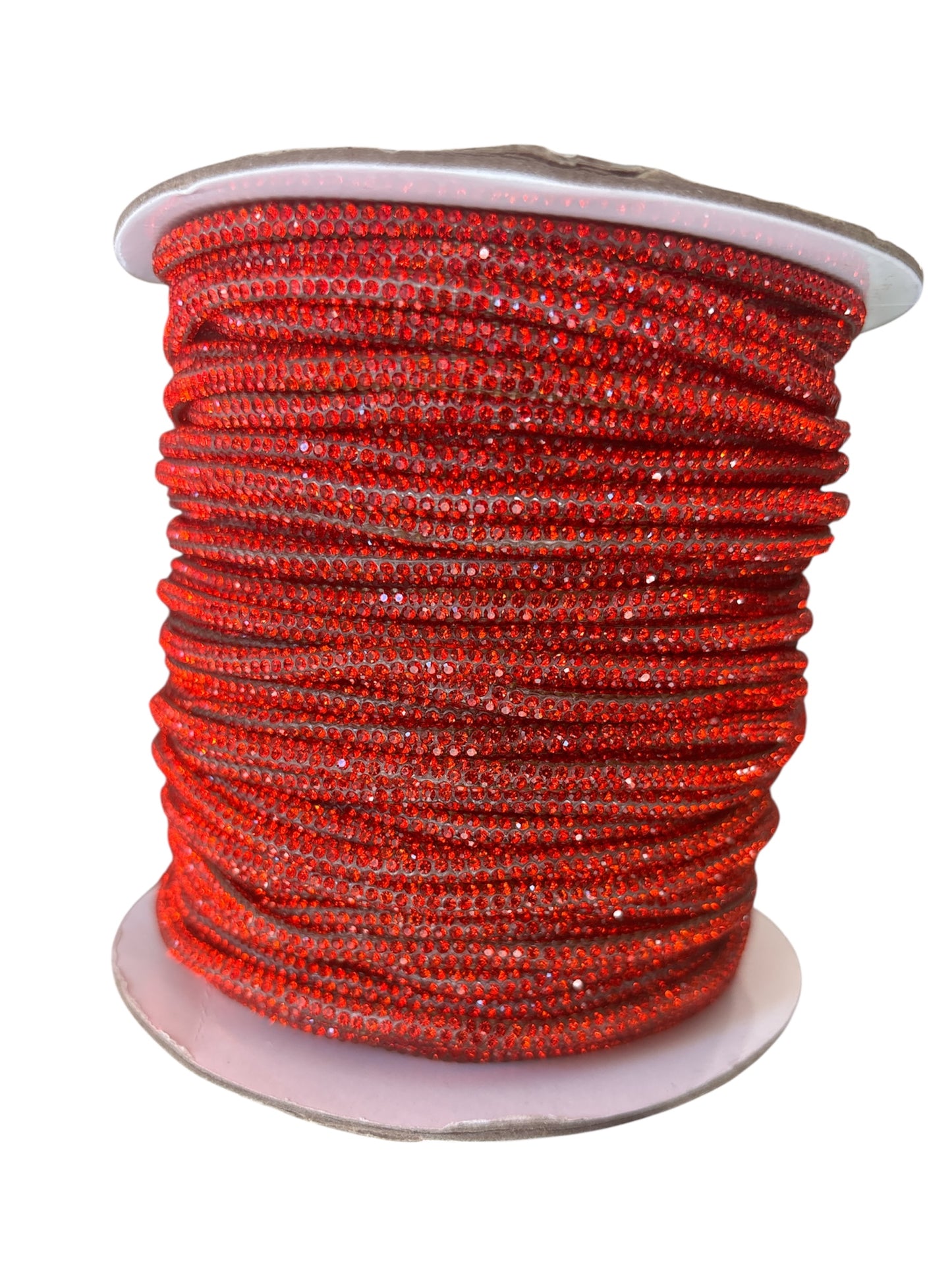 Cordino in Silicone con Strass 5 Metri