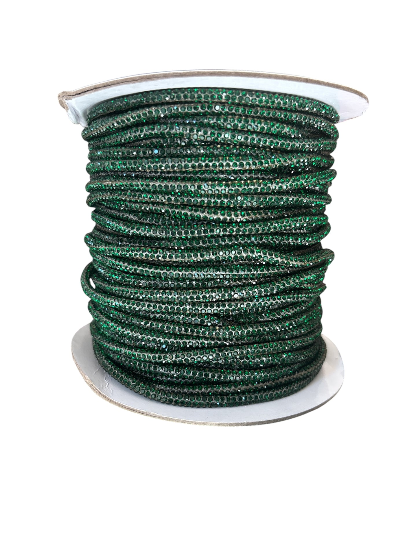 Cordino in Silicone con Strass 5 Metri