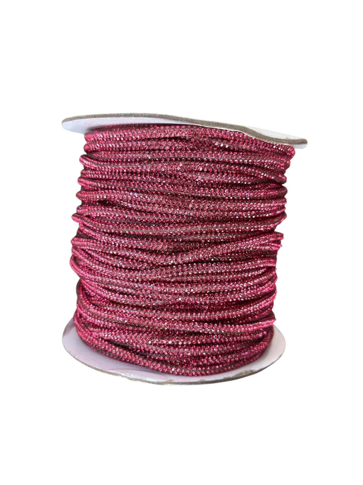 Cordino in Silicone con Strass 5 Metri
