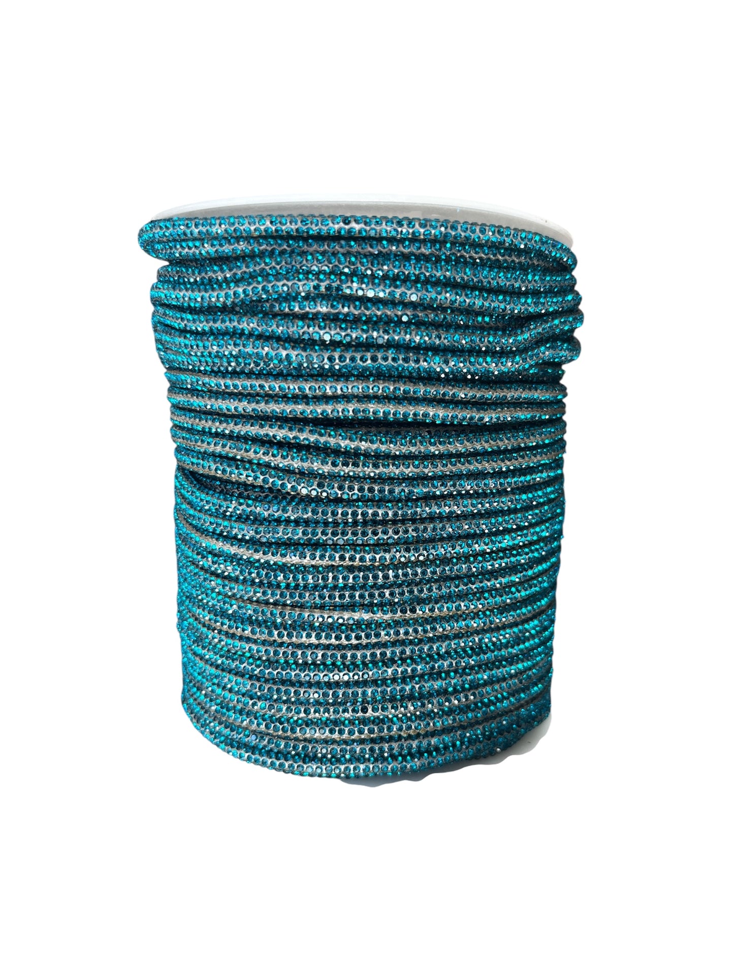 Cordino in Silicone con Strass 5 Metri