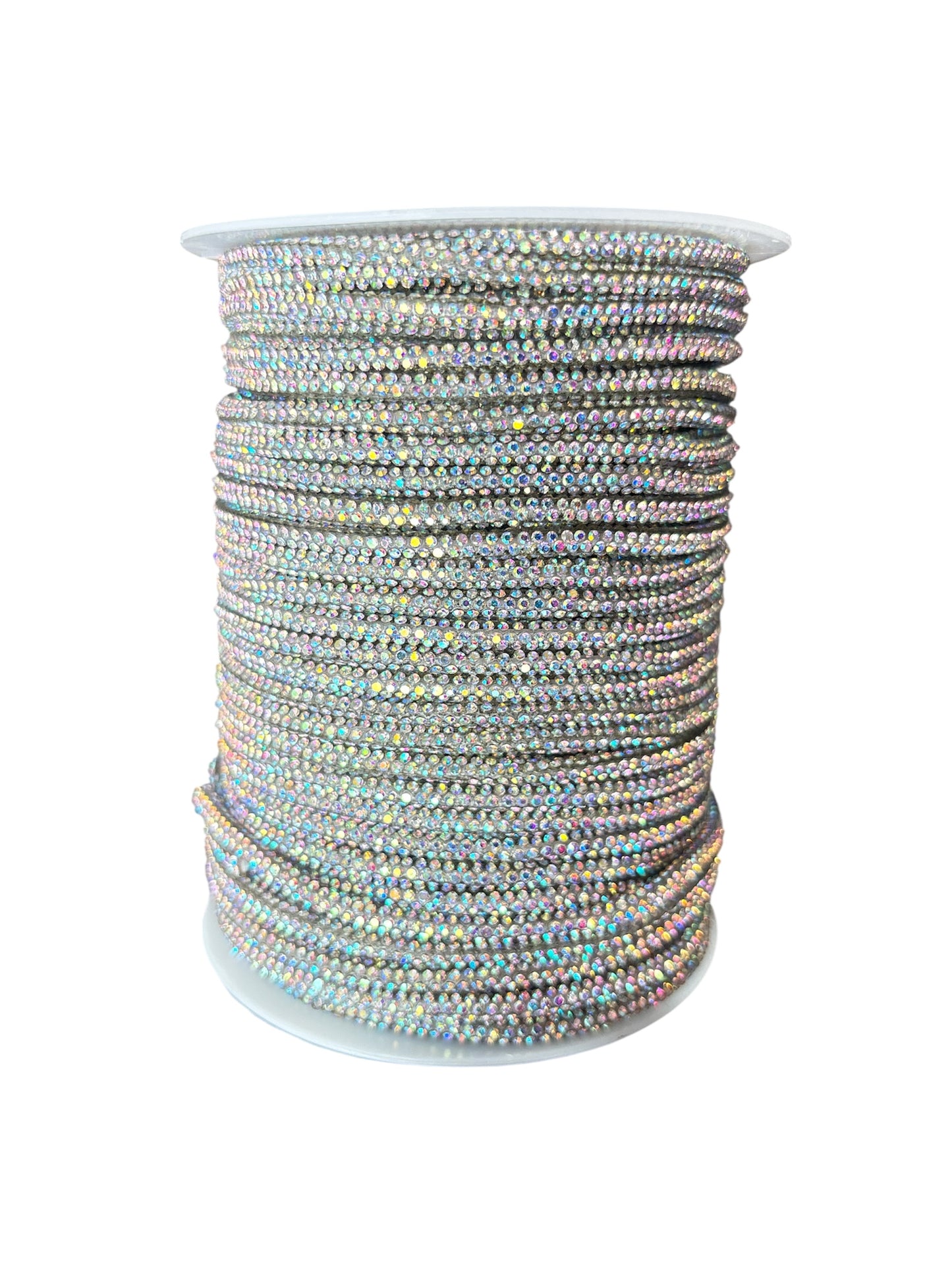 Cordino in Silicone con Strass 5 Metri