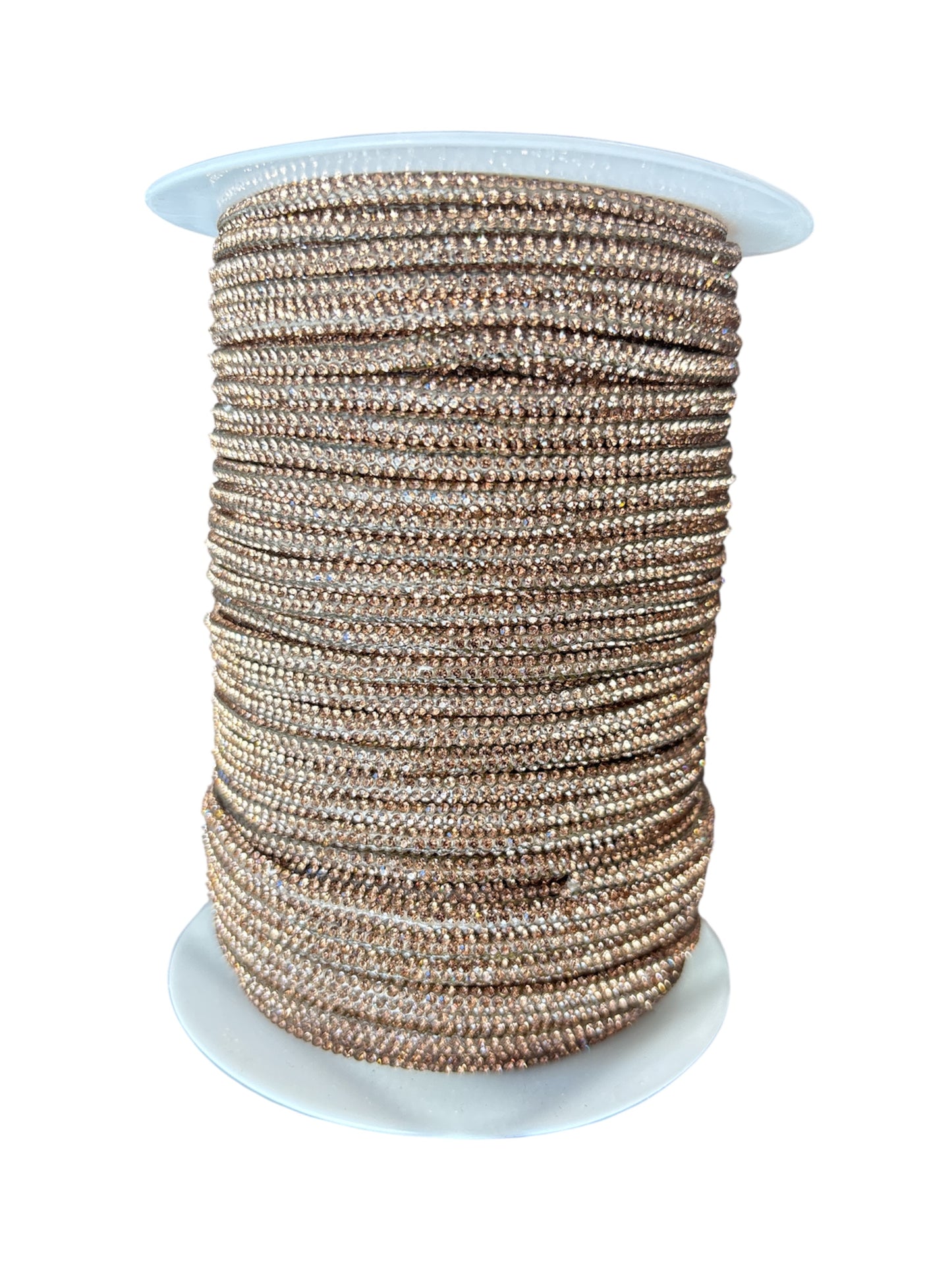 Cordino in Silicone con Strass 5 Metri