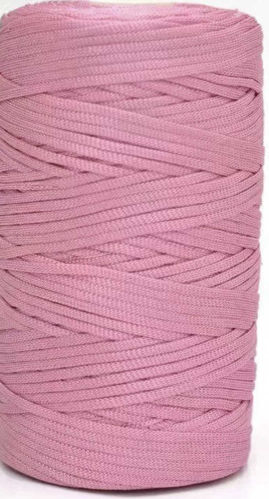Cordino Piatto Lucido 3 mm in Poliestere per Borse all’Uncinetto – 260 g 230 m