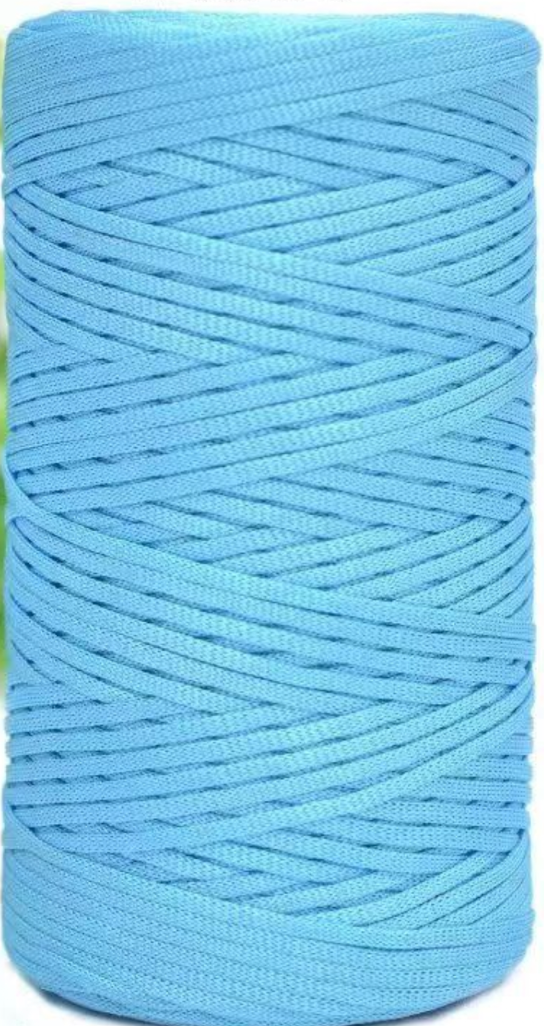 Cordino Piatto Lucido 3 mm in Poliestere per Borse all’Uncinetto – 260 g 230 m