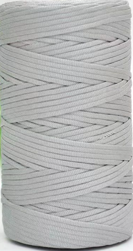 Cordino Piatto Lucido 3 mm in Poliestere per Borse all’Uncinetto – 260 g 230 m
