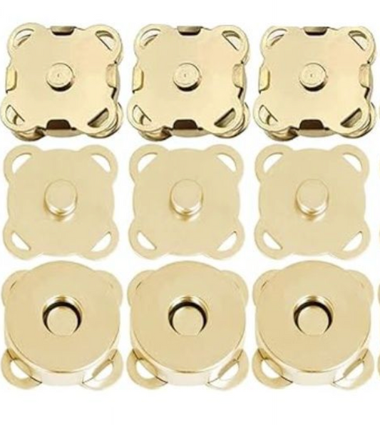 Calamita Magnetica per Borse 18 mm – Confezione da 10 Pezzi