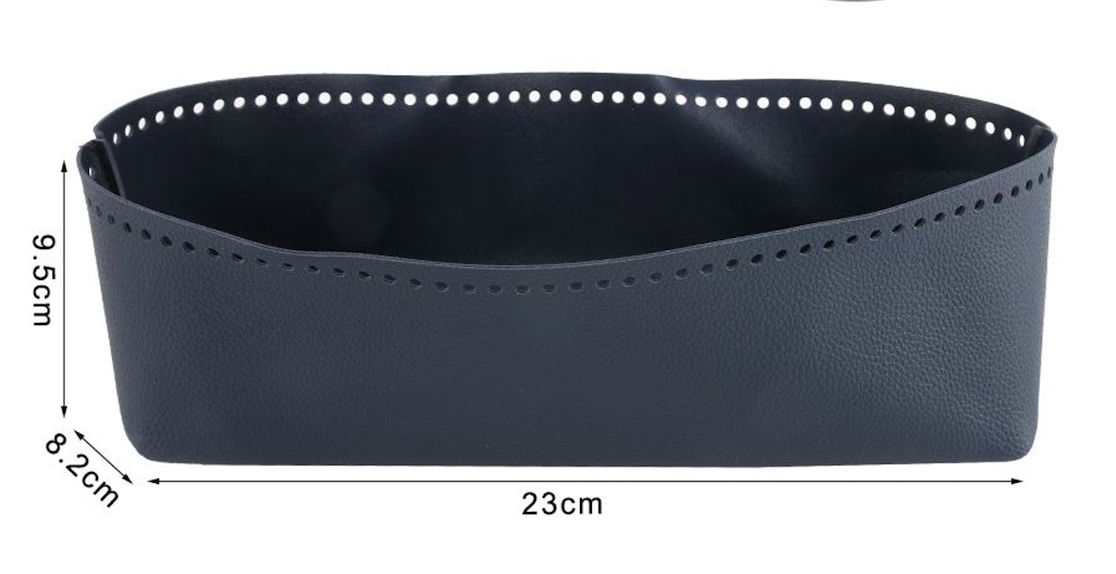 Hard Bottom for Bag 23 cm with Holes – Structured Faux Leather Base (Various Colors)