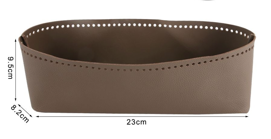 Hard Bottom for Bag 23 cm with Holes – Structured Faux Leather Base (Various Colors)