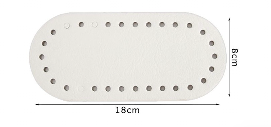 Fondo per Borse 18x8 cm Base in Ecopelle