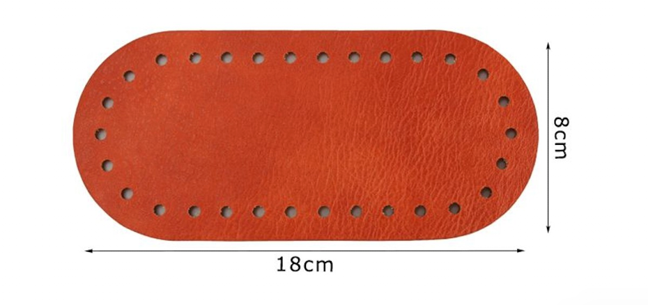 Fondo per Borse 18x8 cm Base in Ecopelle
