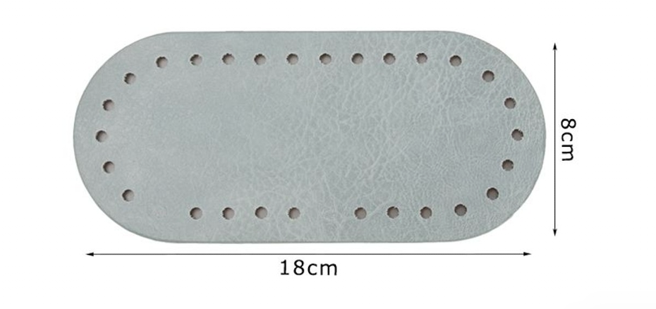 Fondo per Borse 18x8 cm Base in Ecopelle