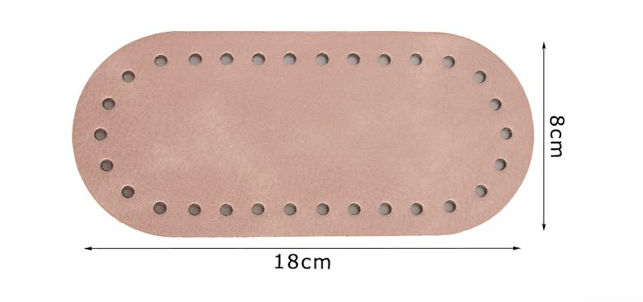Fondo per Borse 18x8 cm Base in Ecopelle