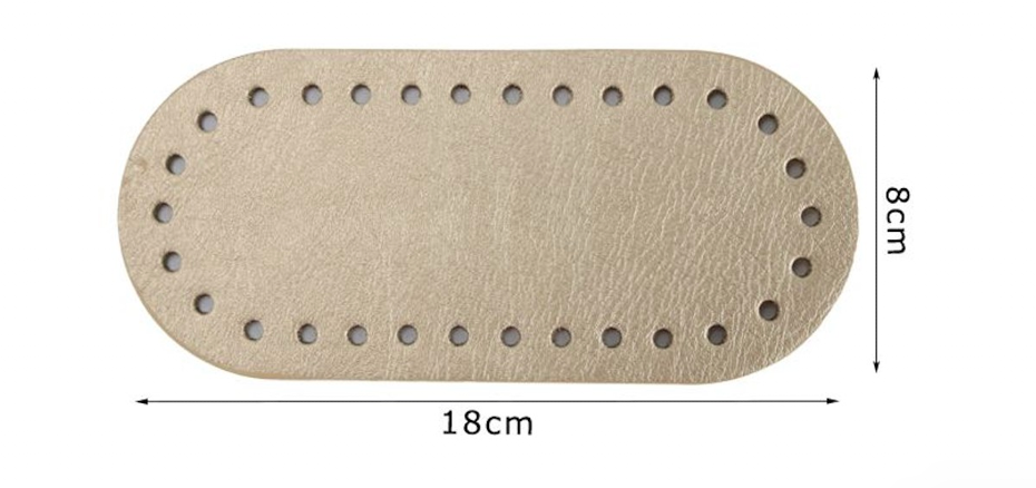 Fondo per Borse 18x8 cm Base in Ecopelle