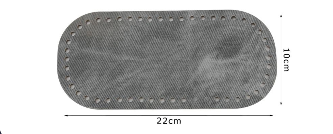 Fondo Borsa in jeans